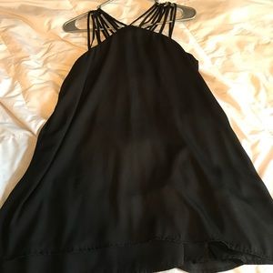 Strappy Black Dress